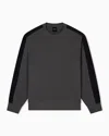 Armani Exchange Crewneck Sweatshirt With Logo Bands