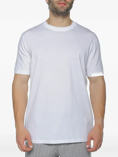 Armani Exchange Crew-neck T-shirt In White