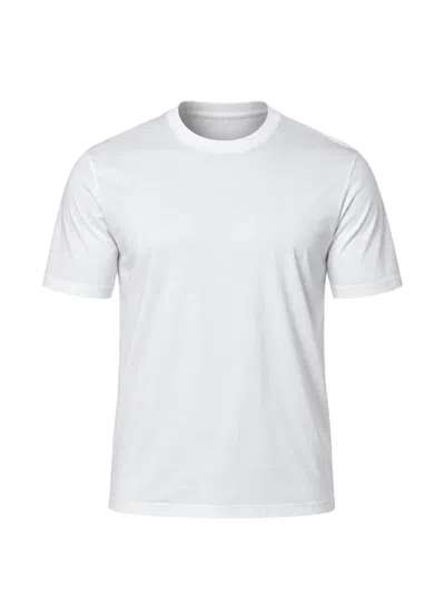 Armani Exchange Crew-neck T-shirt In White