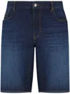 Armani Exchange Cropped Jeans In Blue