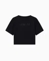 Armani Exchange Cropped T-shirts