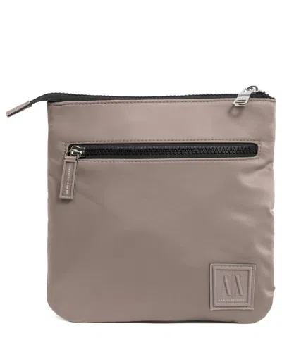 Armani Exchange Crossbody Bag In Grey