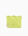 Armani Exchange Crossbody Bag In Technical Fabric In Green