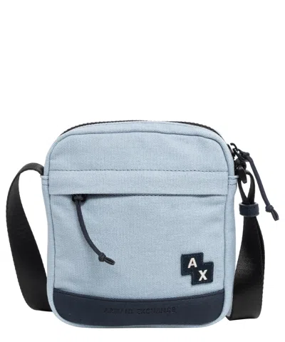 Armani Exchange Crossbody Bag In Lightblue