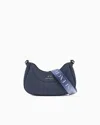 Armani Exchange Crossbody Bag With Logo In Blue