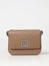Armani Exchange Logo-embossed Cross Body Bag In Leather