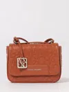 Armani Exchange Crossbody Bag  Woman Color Leather In Brown