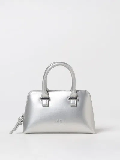 Armani Exchange Crossbody Bags  Woman Color Silver