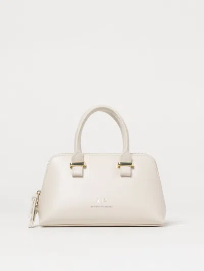 Armani Exchange Large Megan Tote Bag In White
