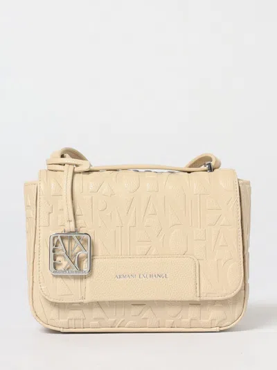 Armani Exchange Crossbody Bags  Woman Color Yellow Cream