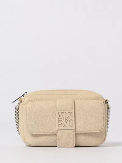 Armani Exchange Crossbody Bags  Woman Color Yellow Cream