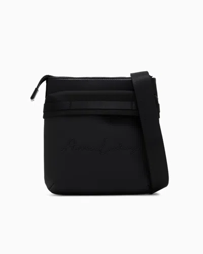 Armani Exchange Crossbody Bags In Black
