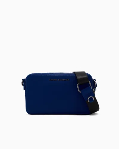 Armani Exchange Crossbody Bags In Blue