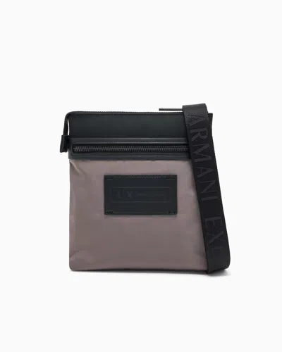 Armani Exchange Crossbody Bags In Gray