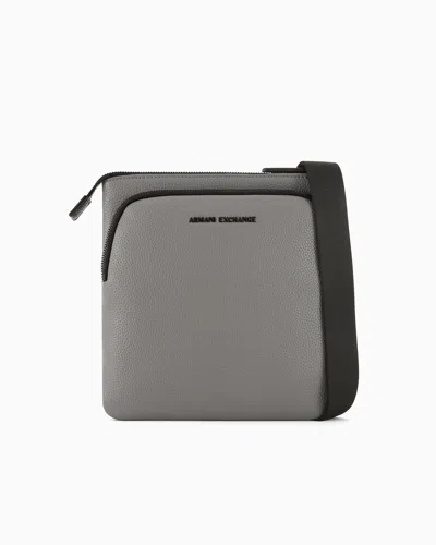 Armani Exchange Crossbody Bags In Gray