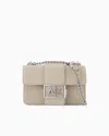 Armani Exchange Crossbody Bags In Light Blue