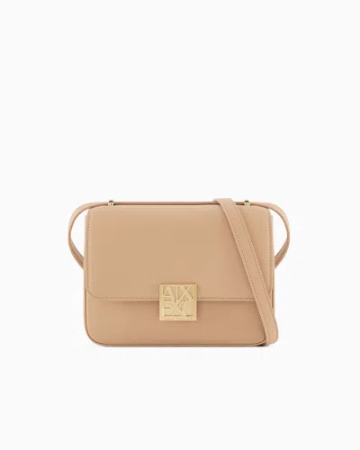 Armani Exchange Crossbody Bags In Nude