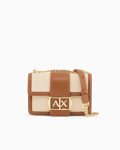 Armani Exchange Crossbody Bags In Brown
