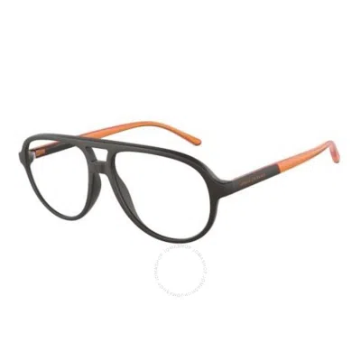 Armani Exchange Demo Pilot Men's Eyeglasses Ax3090 8041 55