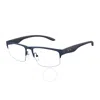 Armani Exchange Demo Rectangular Men's Eyeglasses Ax1054 6099 55