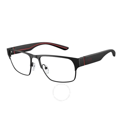 Armani Exchange Demo Rectangular Men's Eyeglasses Ax1059 6000 54 In Black