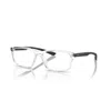 Armani Exchange 56mm Rectangle Optical Glasses In Transparent