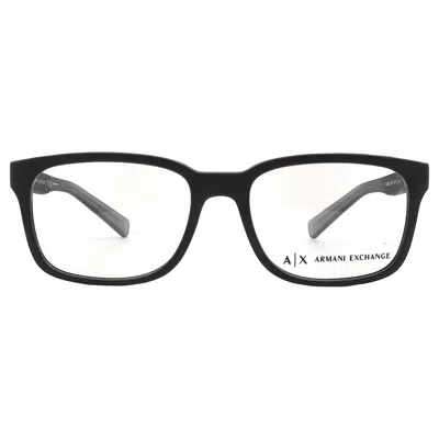 Armani Exchange Demo Square Men's Eyeglasses Ax3029 8182 54 In N/a