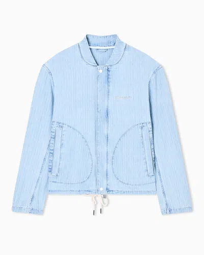 Armani Exchange Denim Jackets In Blue
