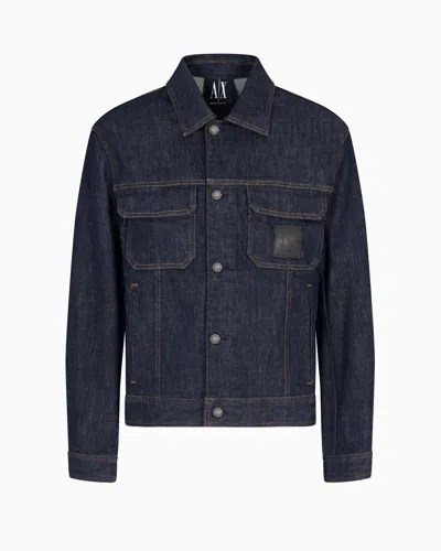 Armani Exchange Denim Jackets In Blue