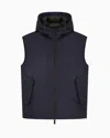 Armani Exchange Down Gilets In Navy Blue