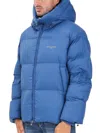 Armani Exchange Down Jacket - Light Blue In Blue