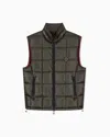 Armani Exchange Down Jacket Nylon With Down Feather Padding In Gray