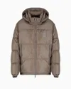 Armani Exchange Down Jackets In Brown