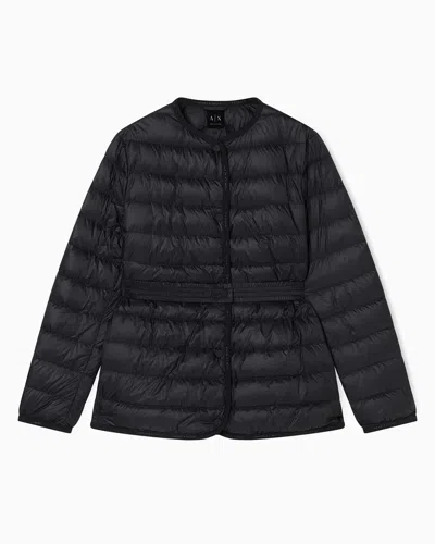 Armani Exchange Down Jackets In Black