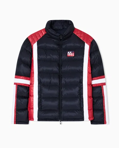 Armani Exchange Down Jackets In Black
