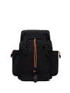 Armani Exchange Drawstring-fastening Backpack In Black