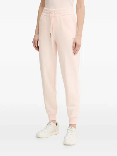 Armani Exchange Drawstring-waist Track Pants In Pink