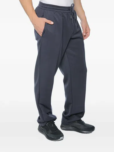 Armani Exchange Drawstring-waist Pleated Trousers In Multi