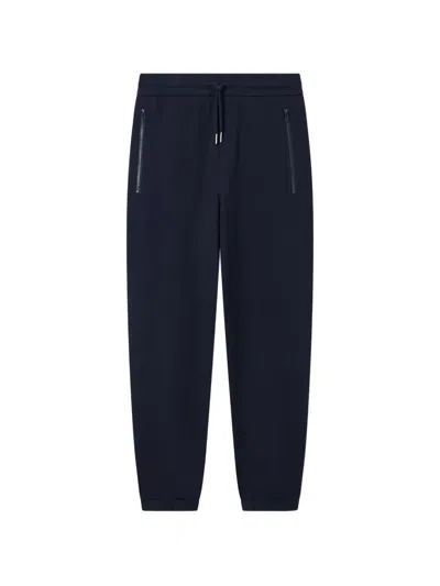 Armani Exchange Drawstring-waist Track Pants In Blue