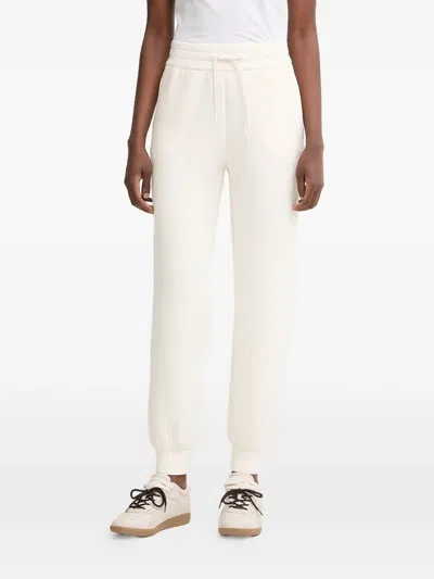 Armani Exchange Drawstring-waist Track Pants In Neutral