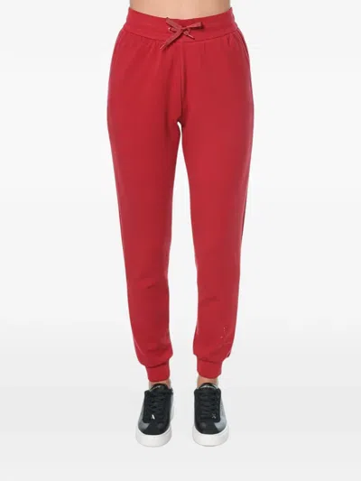 Armani Exchange Drawstring-waist Track Pants In White