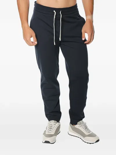Armani Exchange Drawstring-waistband Track Pants In Blue
