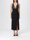 Armani Exchange Dress  Woman Color Black In Black