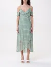 Armani Exchange Vestido Midi - Verde In Green