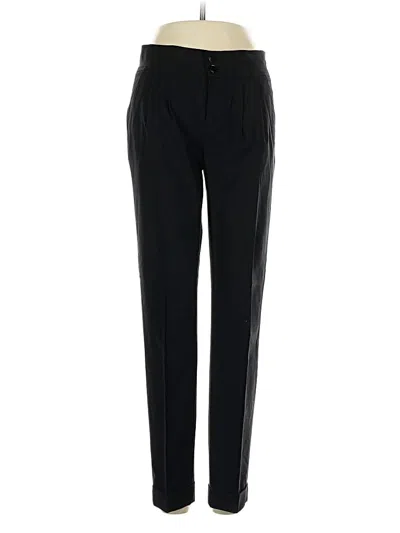 Pre-owned Armani Exchange Dress Pants In Black