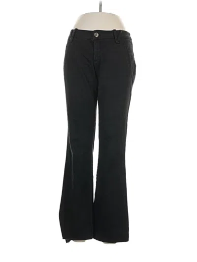 Pre-owned Armani Exchange Dress Pants In Black