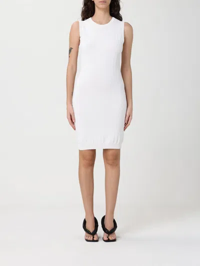 Armani Exchange Dress Woman  In White