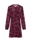 Armani Exchange Dresses In Burgundy