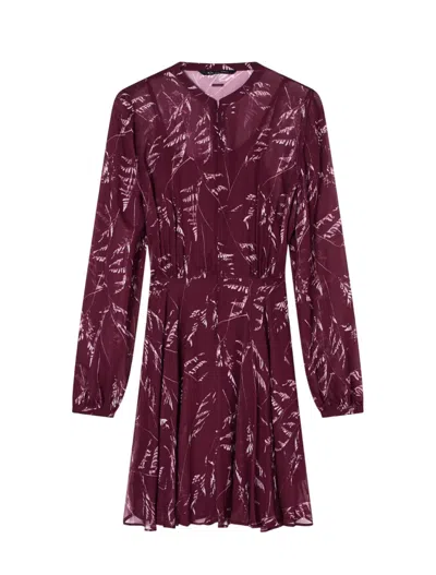 Armani Exchange Dresses In Burgundy