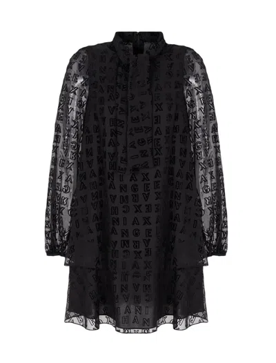 Armani Exchange Dresses In Black